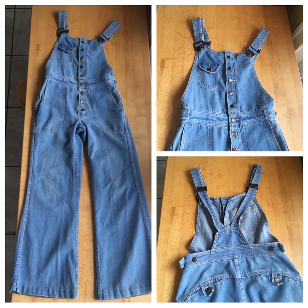 70s vintage overalls